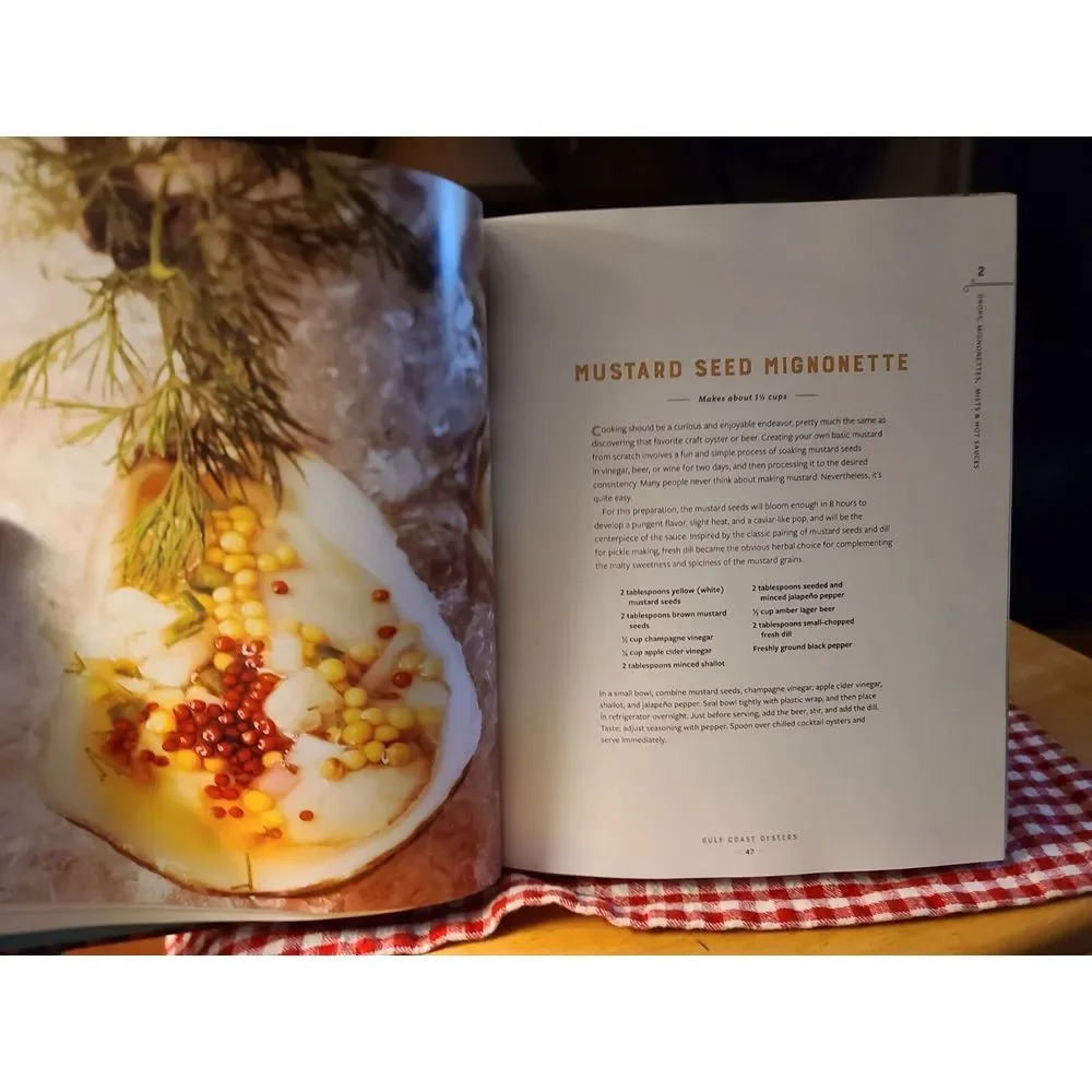 Gulf‎ Coast Oysters Classic Modern Recipes Southern COOKBOOK Signed Irv Miller